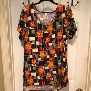 Classic T Holiday Winter Cat Shirt NWOT